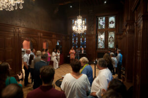 Empfang durch den Bezirksbürgermeister im Rathaus